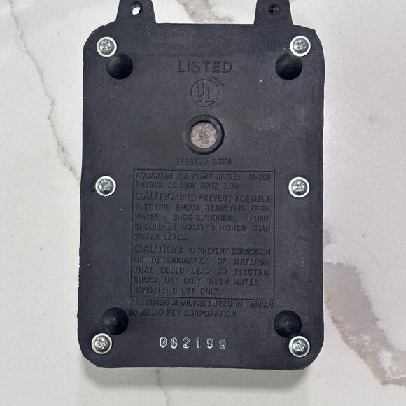 Profile Aquarium Air Pump 4000 Oxygenator Grey Fish Tank Bubbler 100% Functional - Picture 5 of 8